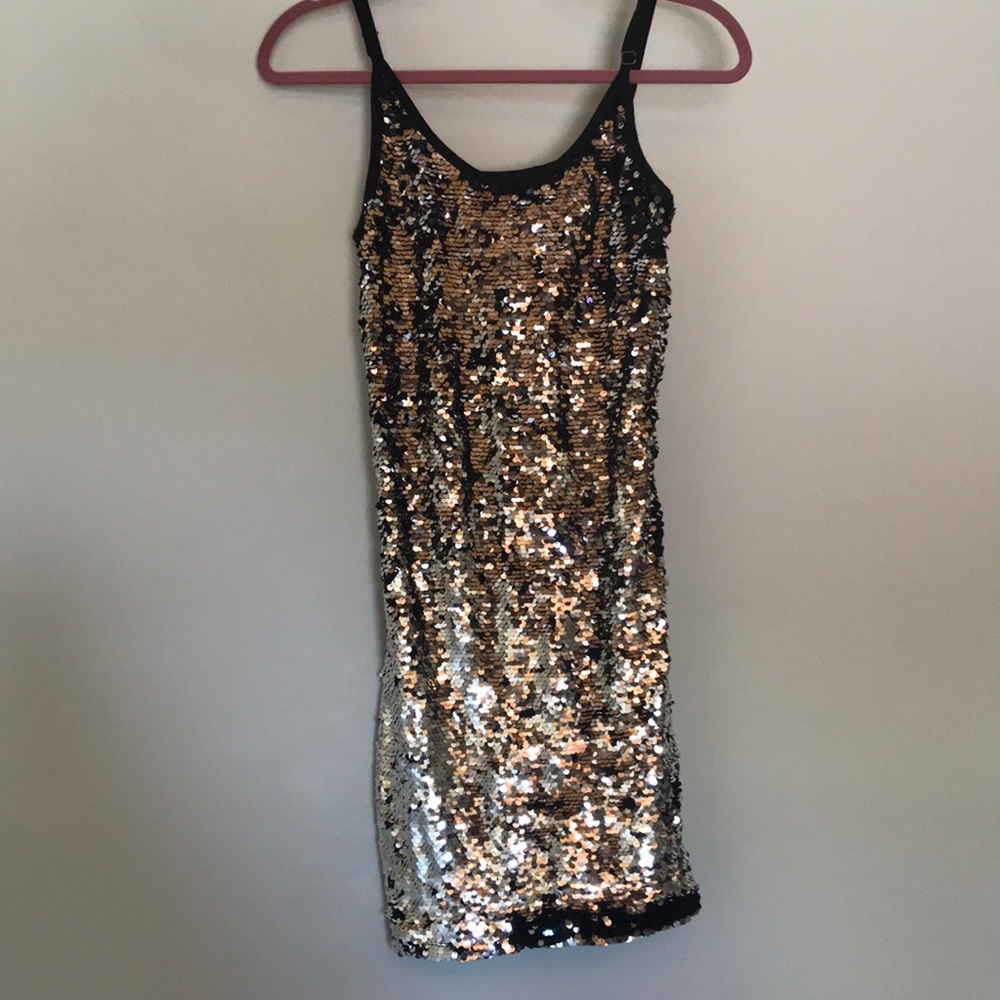 Fun Sequin Changing dress